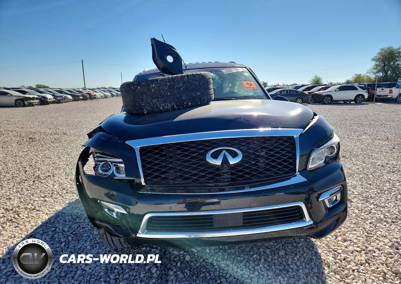 2017 Infiniti Qx80 Base VIN:JN8AZ2NF3H9644526 - 5