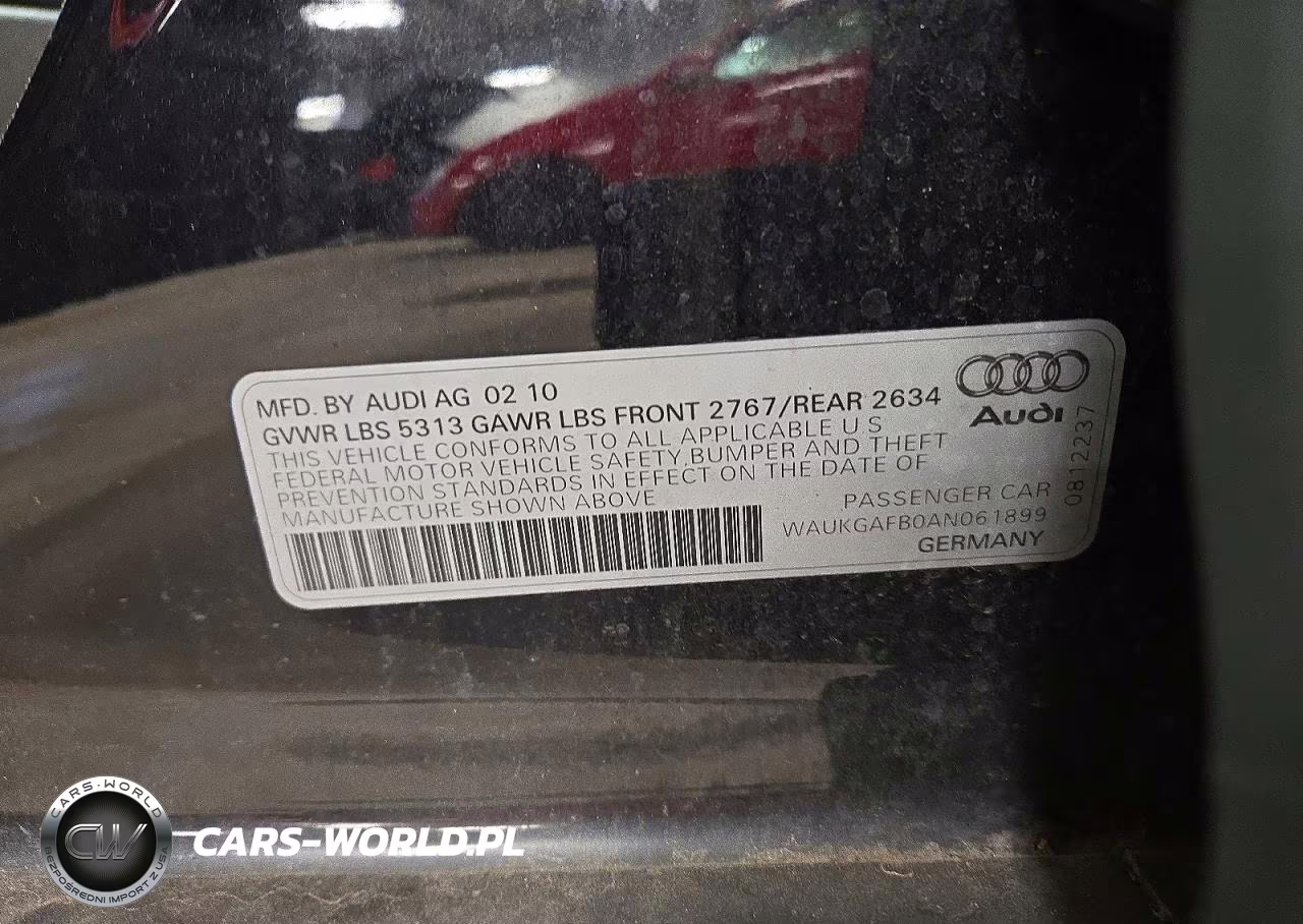 2010 Audi A6 Prestige VIN:WAUKGAFB0AN061899 - 12