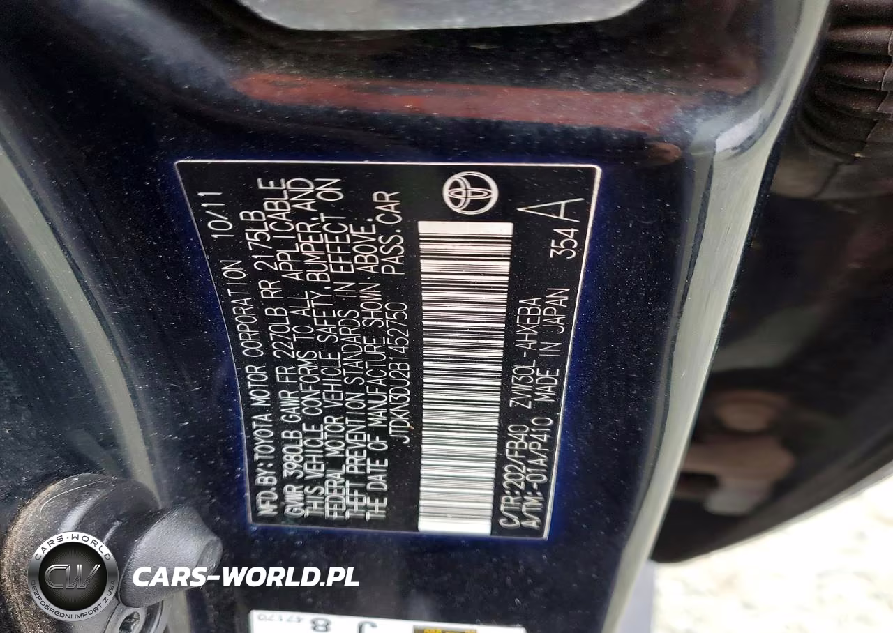 2011 Toyota Prius VIN:JTDKN3DU2B1452750 - 12