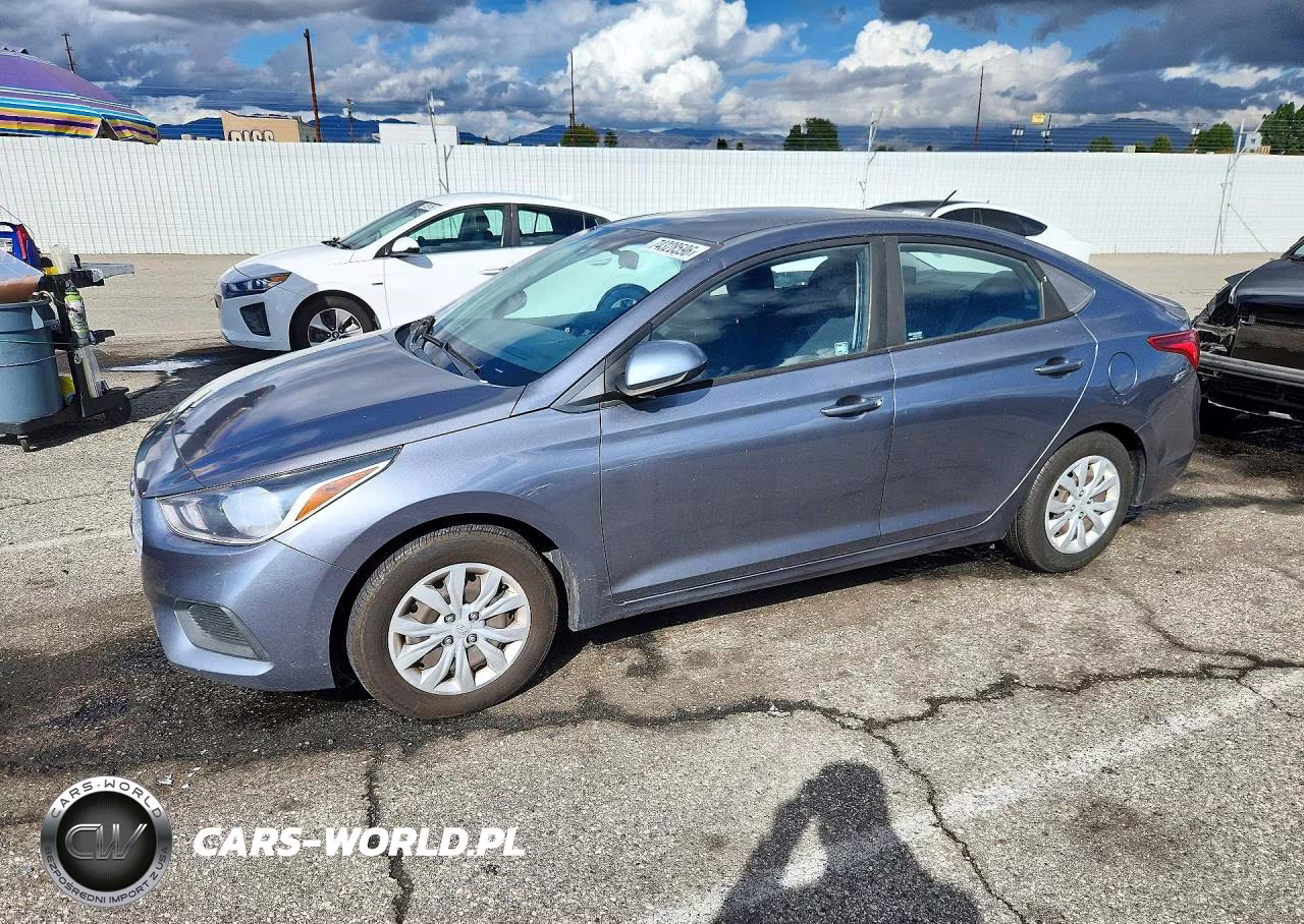 2018 Hyundai Accent Se VIN:3KPC24A39JE014432 - 1