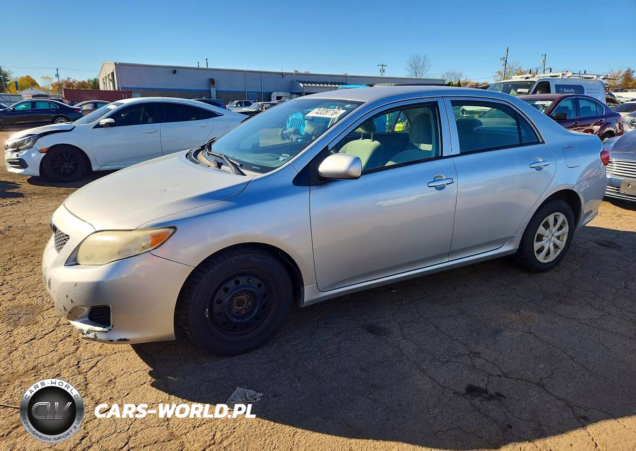 2009 Toyota Corolla Le VIN:JTDBL40E999070575 - 1