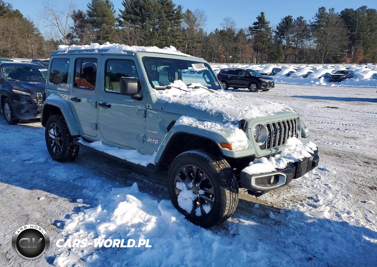 2024 Jeep Wrangler Sahara 4Xe VIN:1C4RJXP65RW293556 - 4