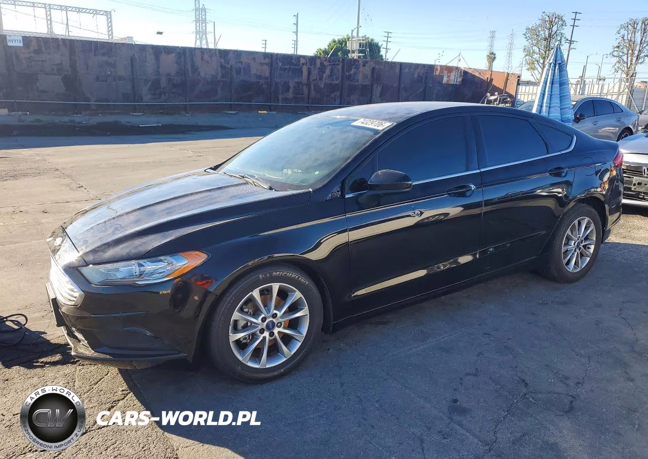 2017 Ford Fusion Se VIN:3FA6P0H71HR229358 - 1