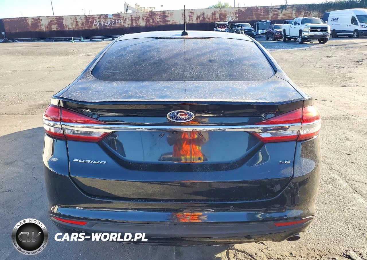 2017 Ford Fusion Se VIN:3FA6P0H71HR229358 - 6