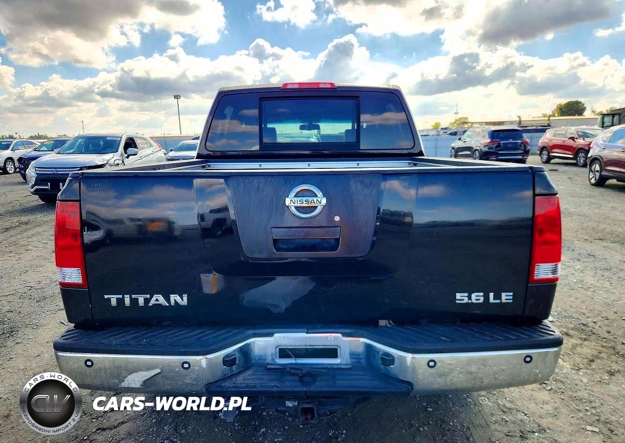 2007 Nissan Titan Xe VIN:1N6AA07A97N231103 - 6