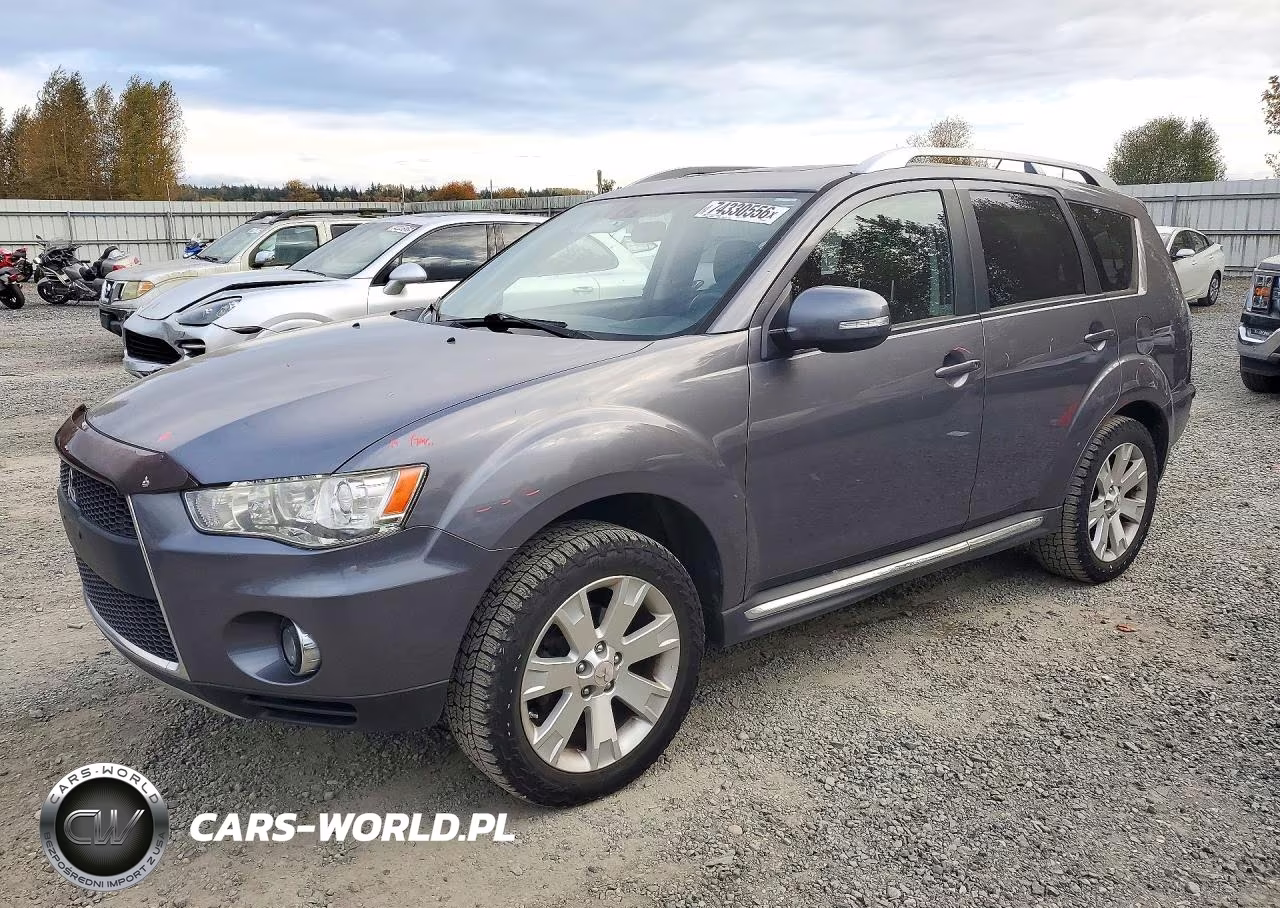 2010 Mitsubishi Outlander Gt VIN:JA4JT5AX7AZ603183 - 1