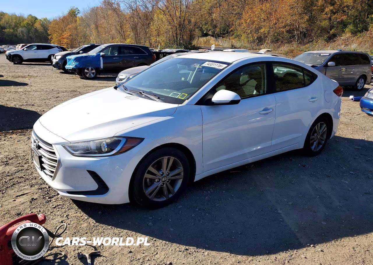 2018 Hyundai Elantra Sel VIN:5NPD84LF4JH262643 - 1