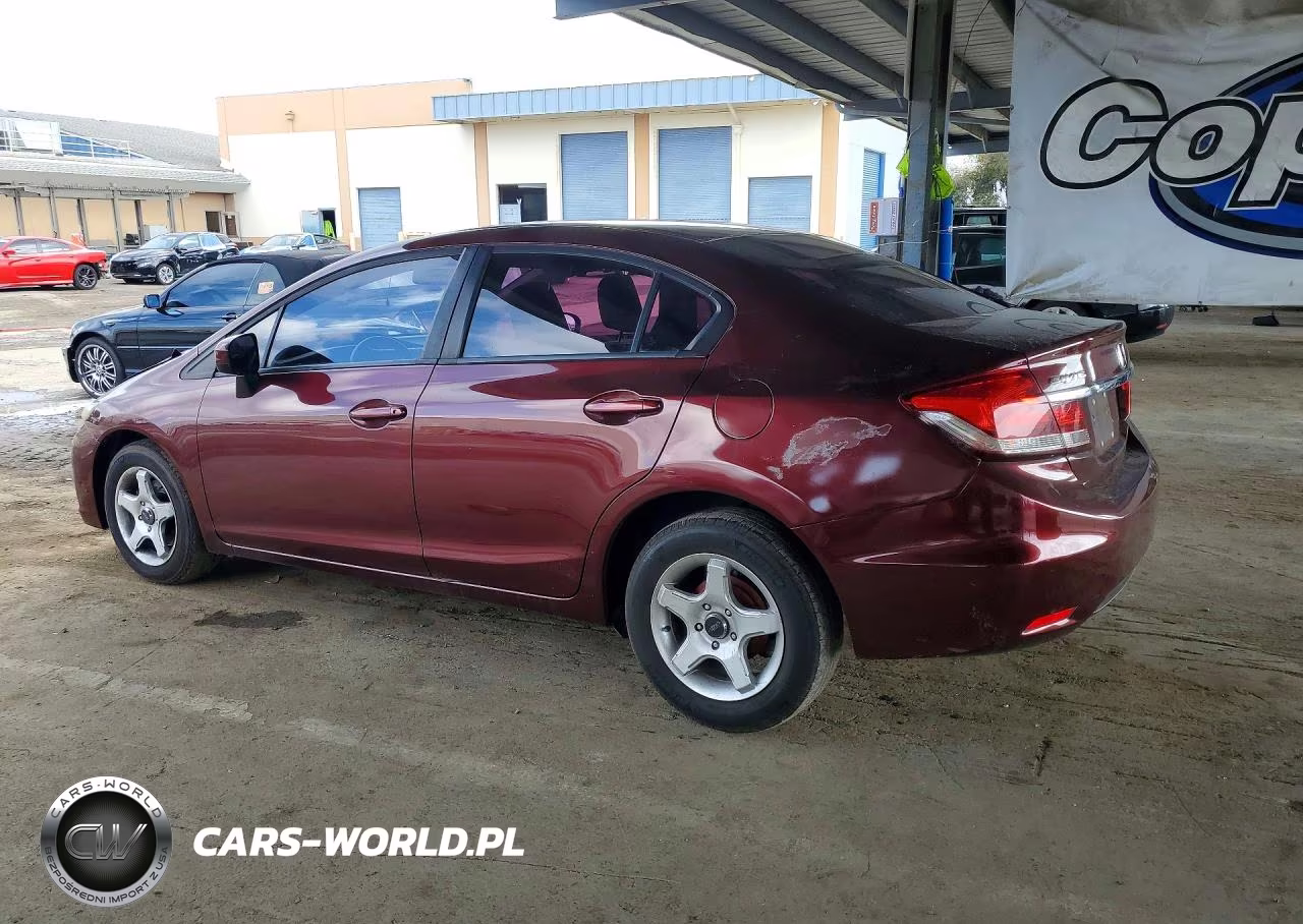 2014 Honda Civic Lx VIN:19XFB2F52EE201559 - 2