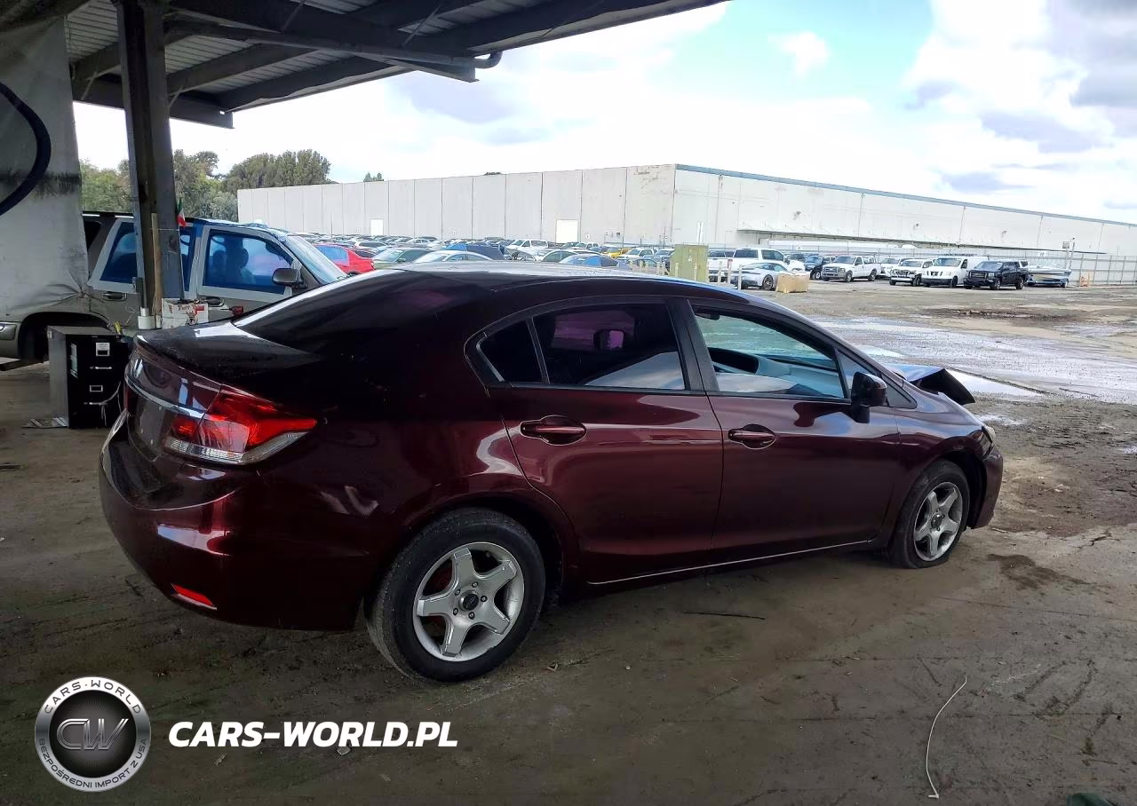 2014 Honda Civic Lx VIN:19XFB2F52EE201559 - 3