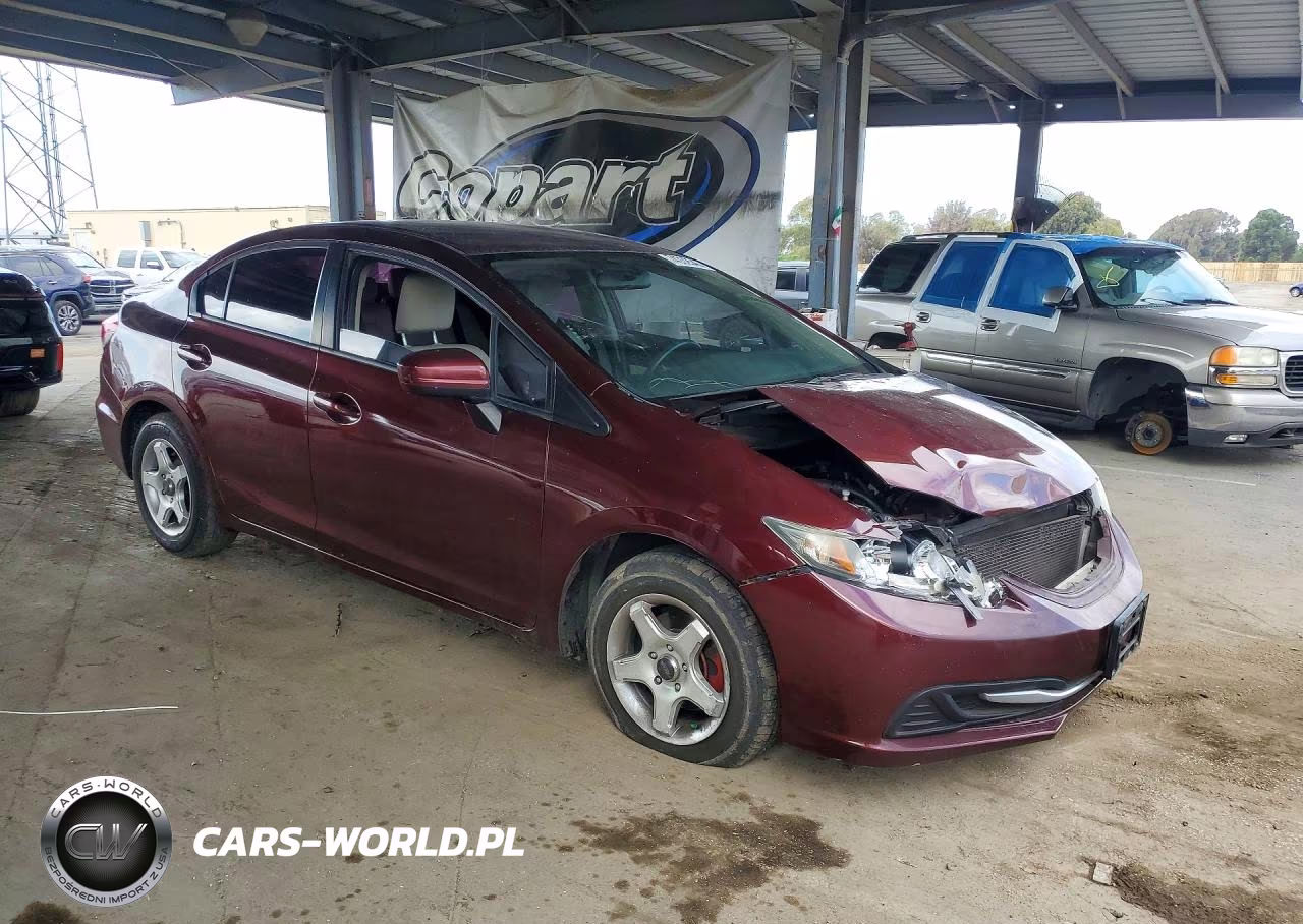 2014 Honda Civic Lx VIN:19XFB2F52EE201559 - 4