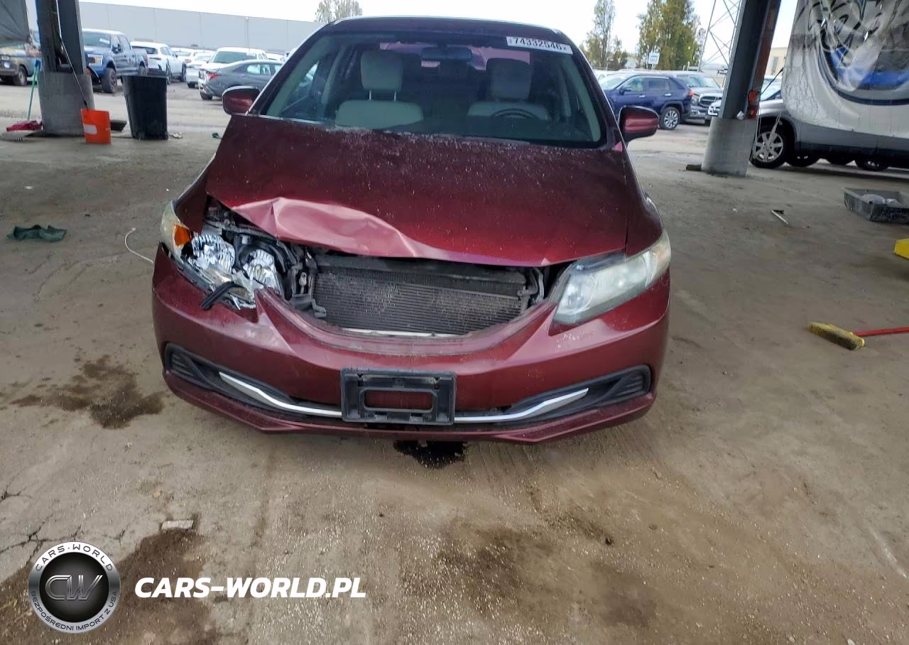 2014 Honda Civic Lx VIN:19XFB2F52EE201559 - 5