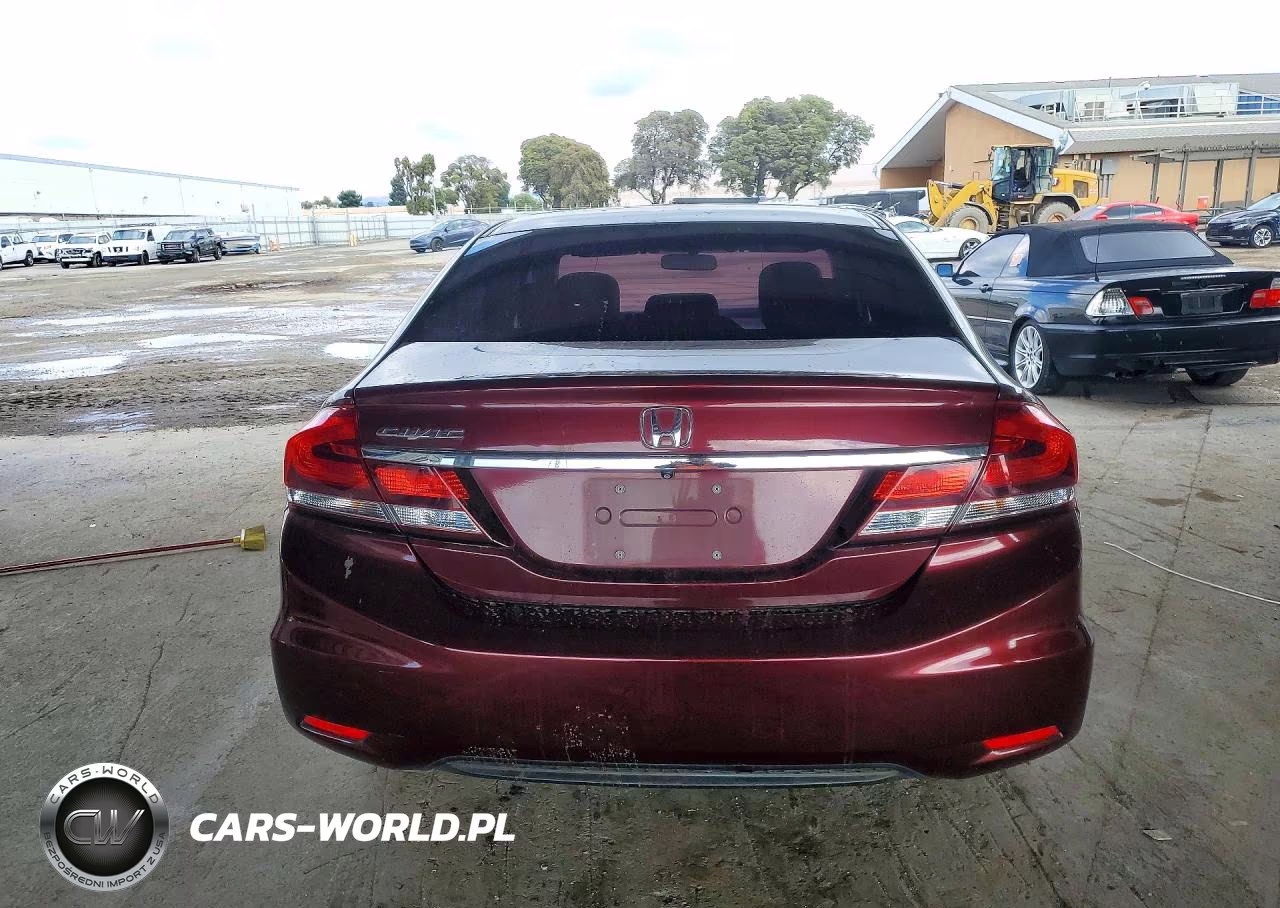2014 Honda Civic Lx VIN:19XFB2F52EE201559 - 6