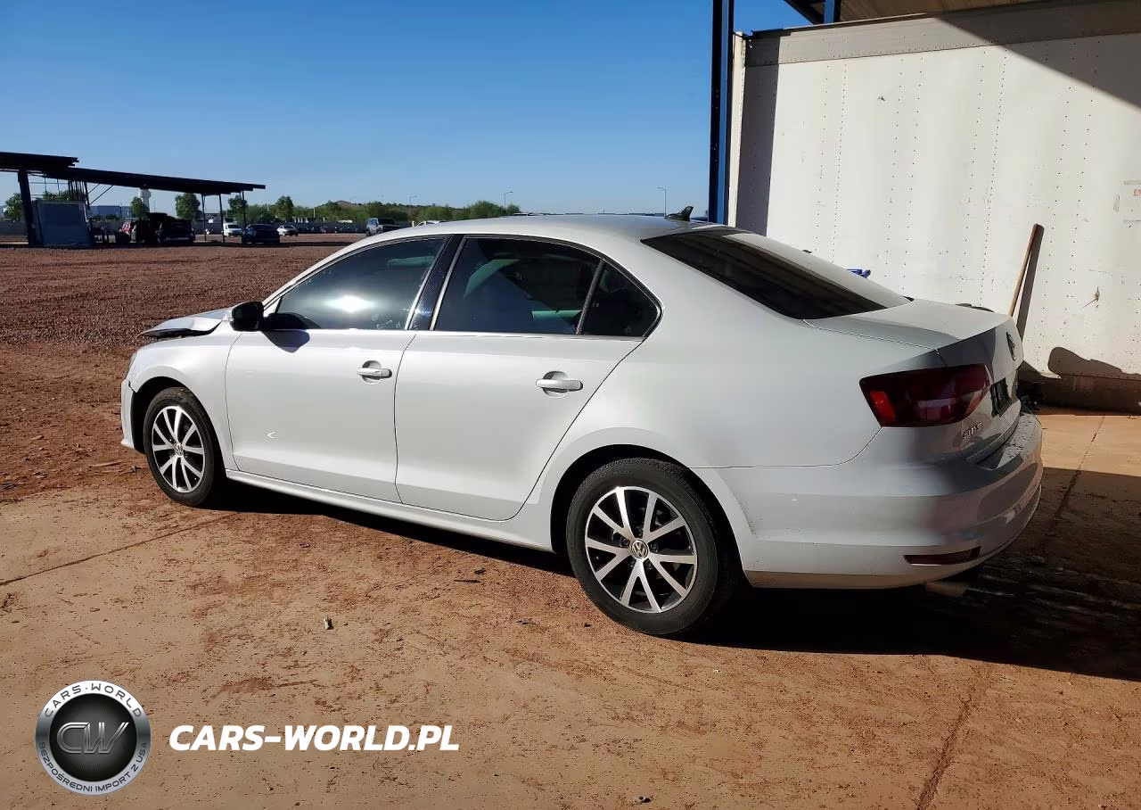2017 Volkswagen Jetta Se VIN:3VWDB7AJ8HM406495 - 2