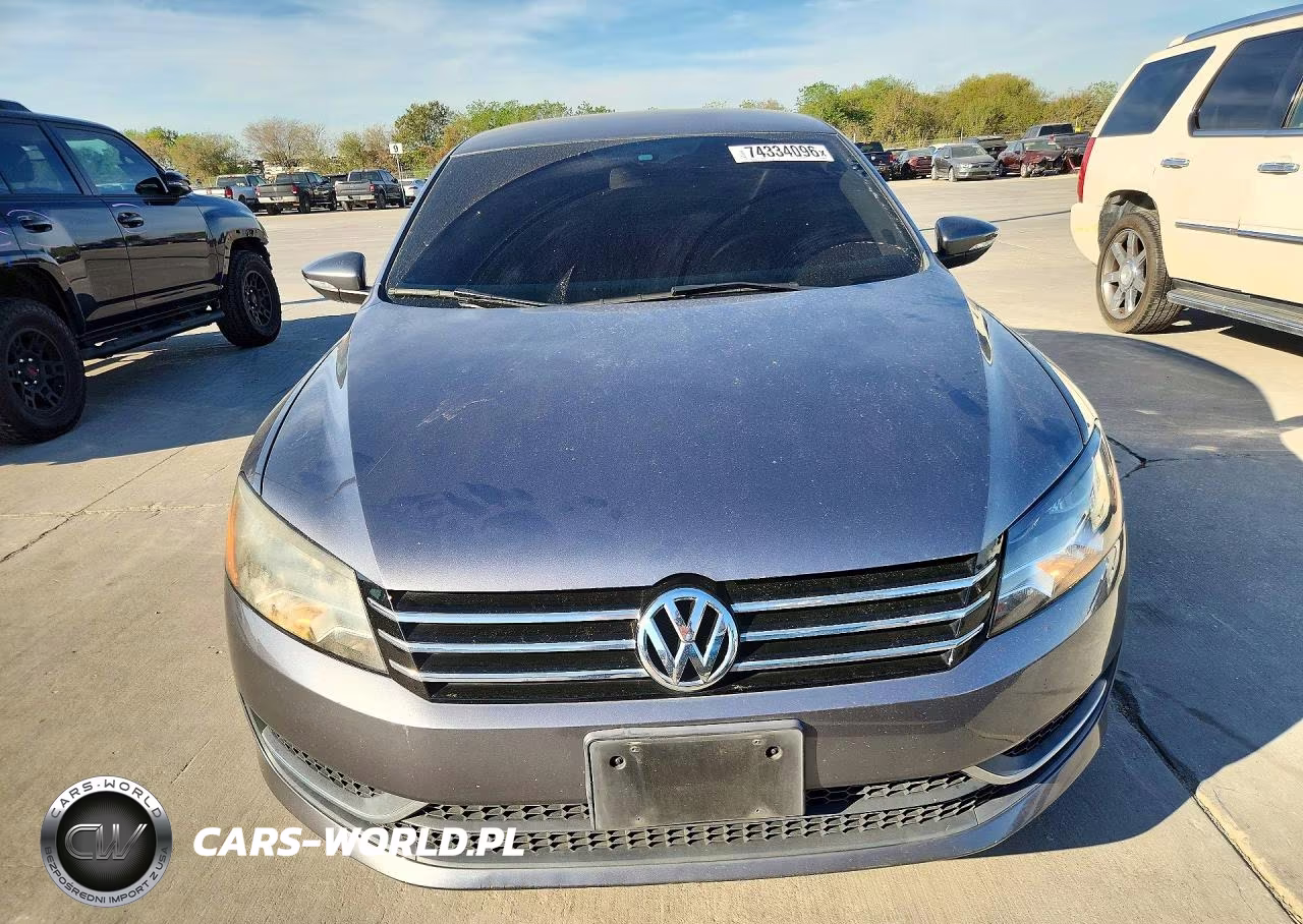2012 Volkswagen Passat S VIN:1VWAH7A39CC046179 - 5