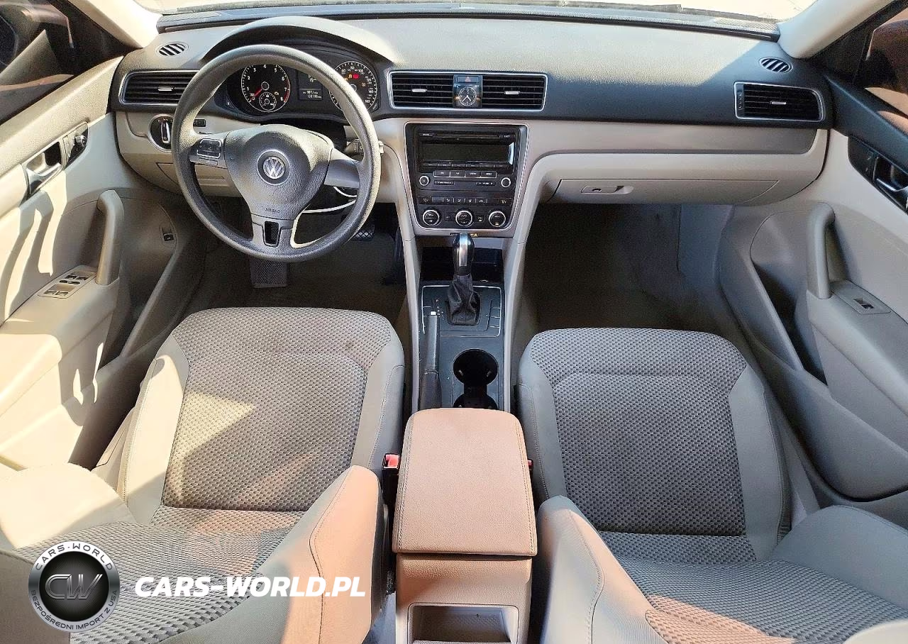 2012 Volkswagen Passat S VIN:1VWAH7A39CC046179 - 8