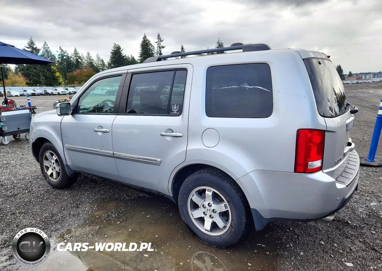 2010 Honda Pilot Touring VIN:5FNYF4H91AB024547 - 2