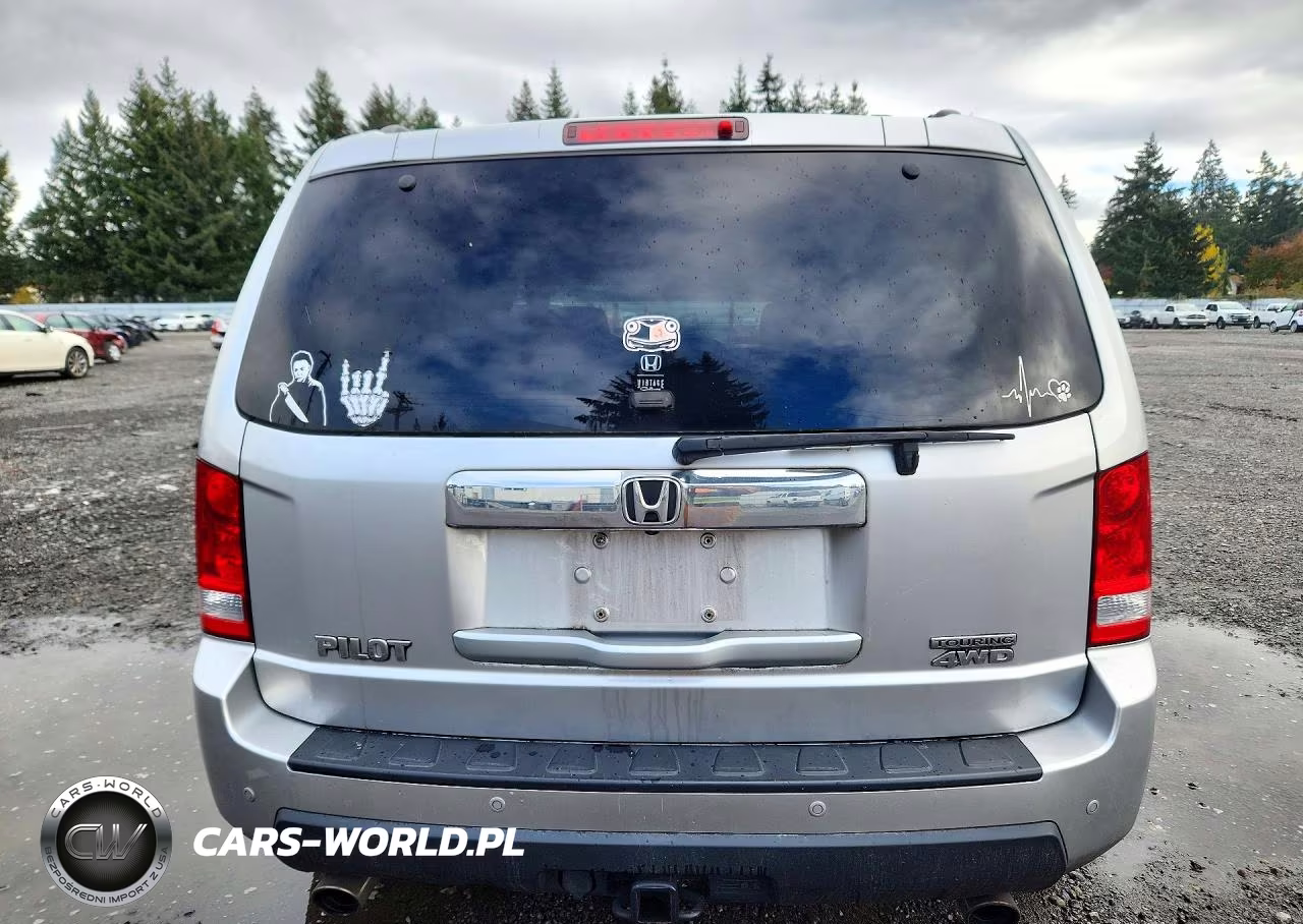 2010 Honda Pilot Touring VIN:5FNYF4H91AB024547 - 6