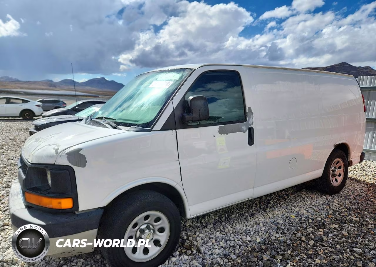 2012 Chevrolet Express 1500 Cargo Delivery Van VIN:1GCSGAFX9C1151304 - 1