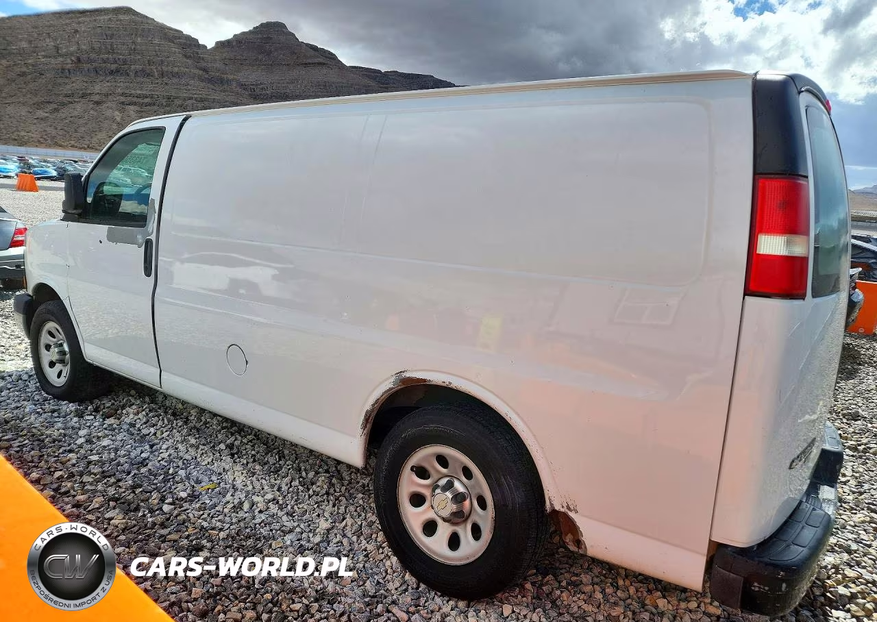 2012 Chevrolet Express 1500 Cargo Delivery Van VIN:1GCSGAFX9C1151304 - 2