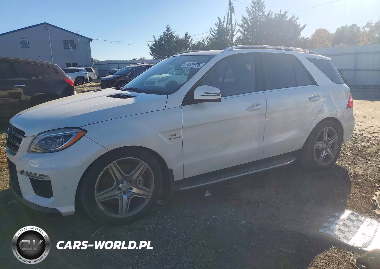 2014 Mercedes-Benz Ml 63 Amg VIN:4JGDA7EB1EA331345 - 1