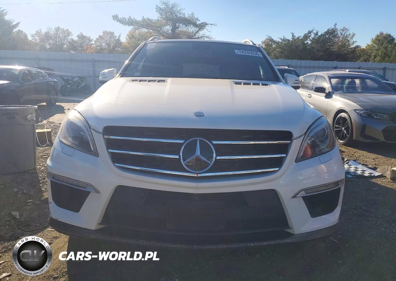 2014 Mercedes-Benz Ml 63 Amg VIN:4JGDA7EB1EA331345 - 5
