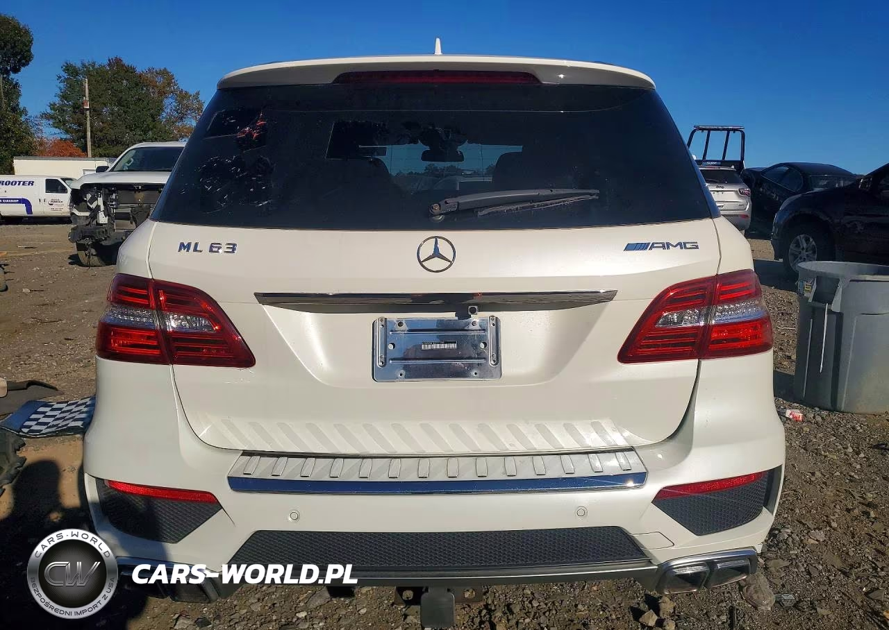 2014 Mercedes-Benz Ml 63 Amg VIN:4JGDA7EB1EA331345 - 6