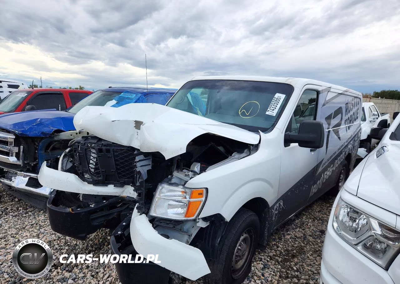 2019 Nissan Nv 1500 S Delivery Van VIN:1N6BF0KM1KN801305 - 1