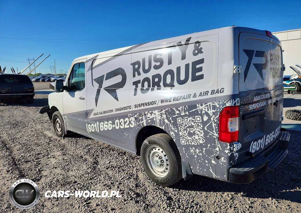 2019 Nissan Nv 1500 S Delivery Van VIN:1N6BF0KM1KN801305 - 2