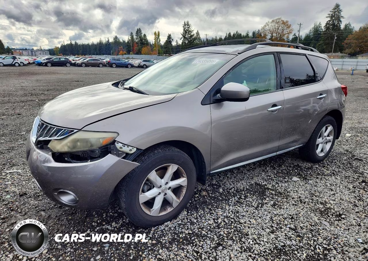 2009 Nissan Murano S VIN:JN8AZ18U39W027909 - 1