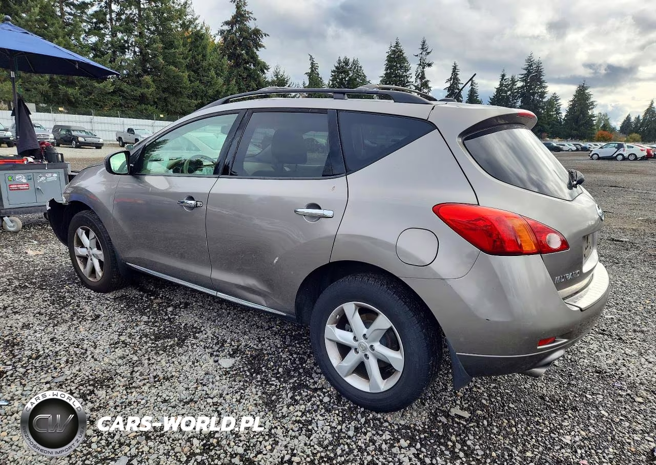 2009 Nissan Murano S VIN:JN8AZ18U39W027909 - 2