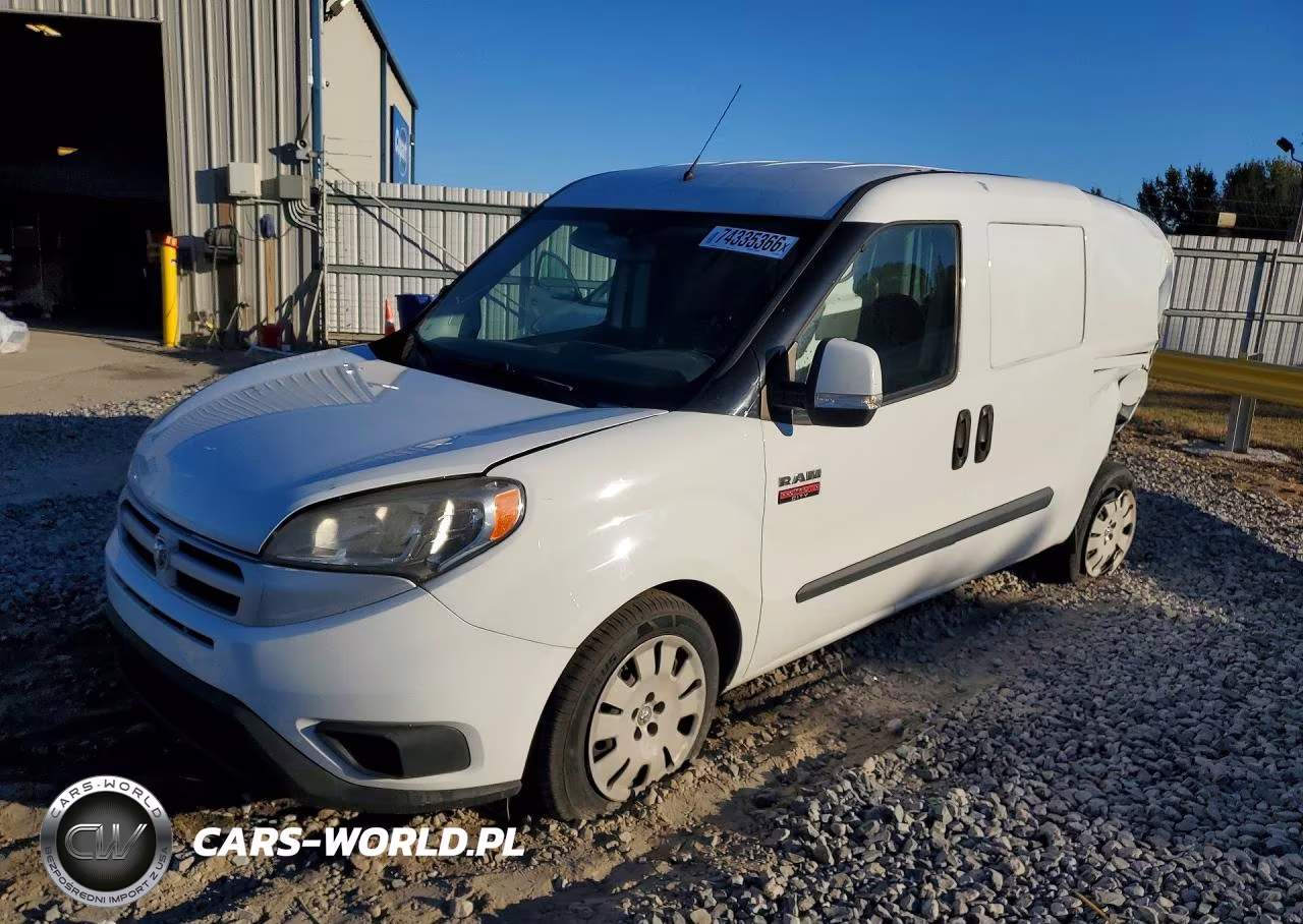 2017 Ram Promaster City Slt Delivery Van VIN:ZFBERFBB5H6G66234 - 1