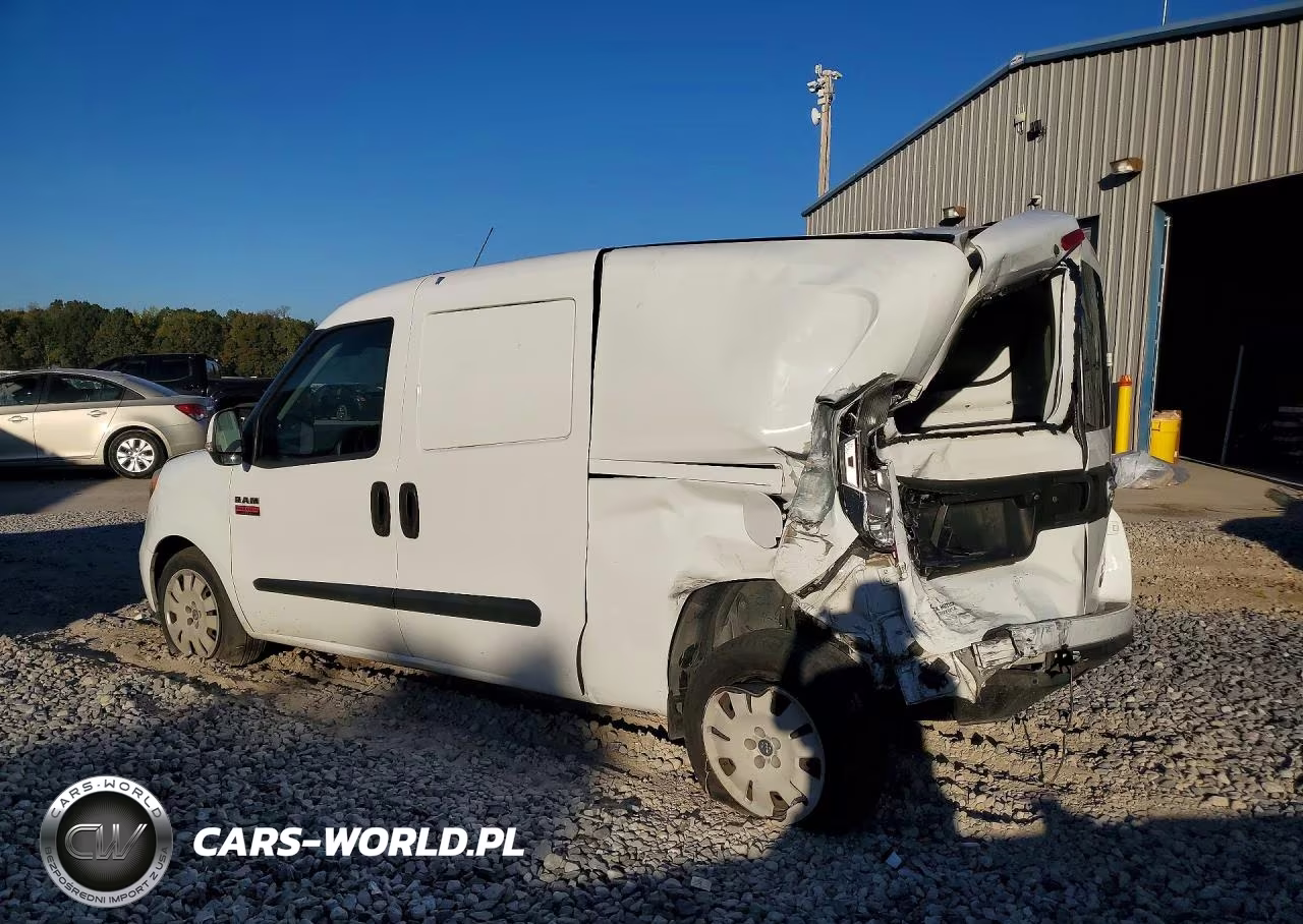 2017 Ram Promaster City Slt Delivery Van VIN:ZFBERFBB5H6G66234 - 2