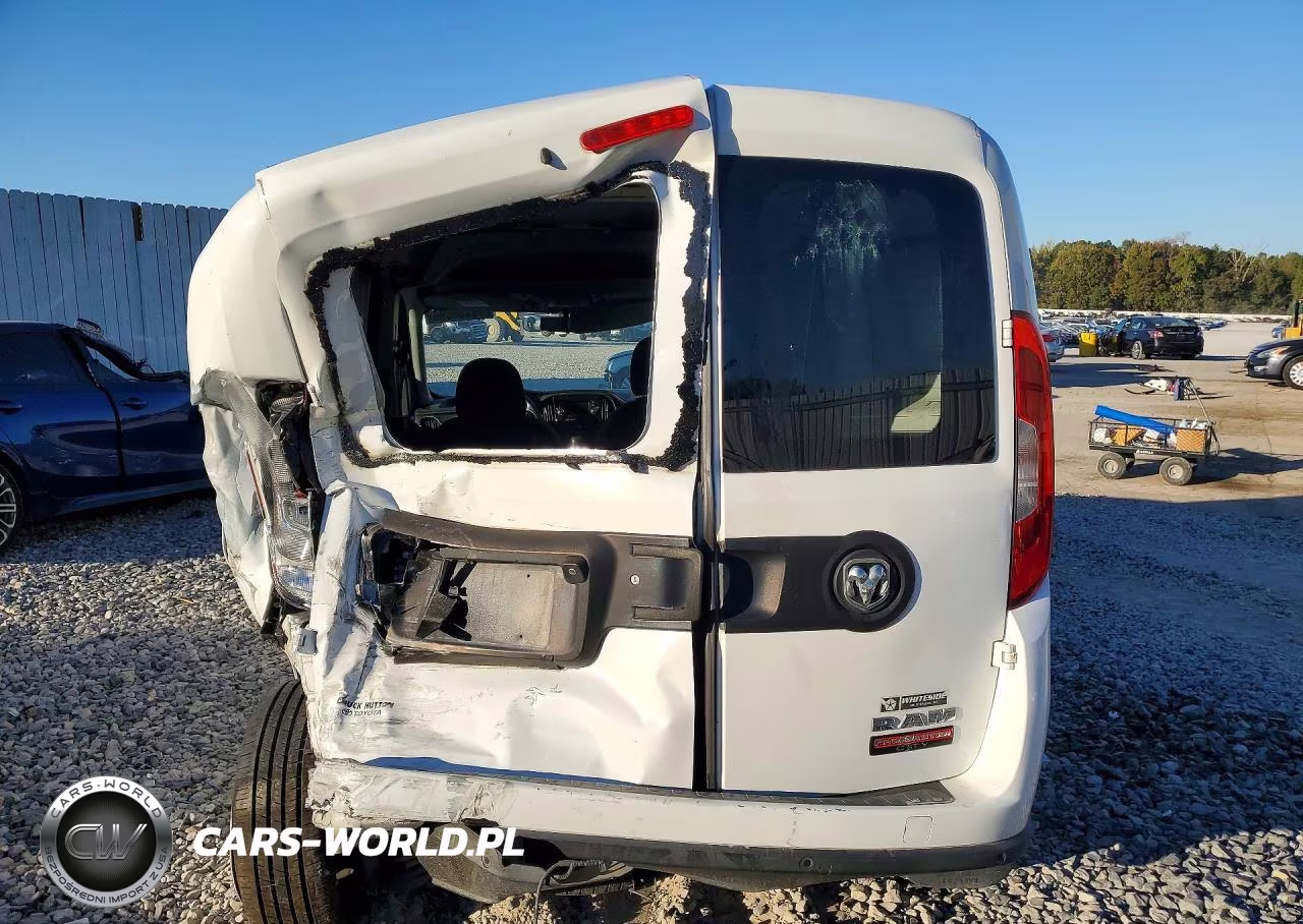 2017 Ram Promaster City Slt Delivery Van VIN:ZFBERFBB5H6G66234 - 6