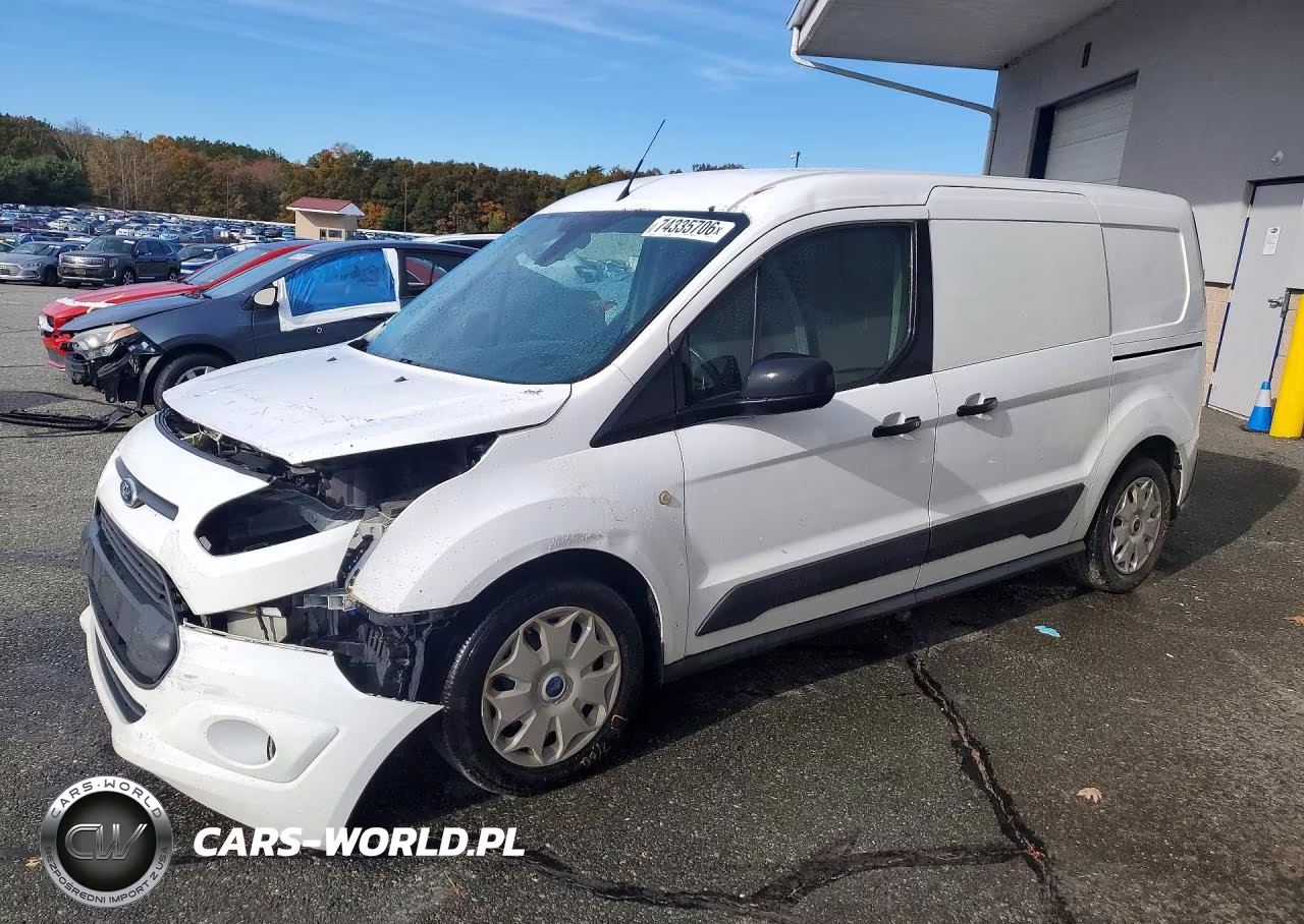 2015 Ford Transit Connect Xlt Delivery Van VIN:NM0LS7F71F1216427 - 1