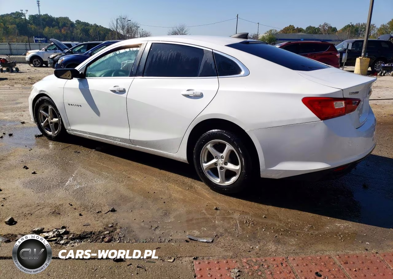 2017 Chevrolet Malibu Ls VIN:1G1ZC5ST0HF215155 - 2