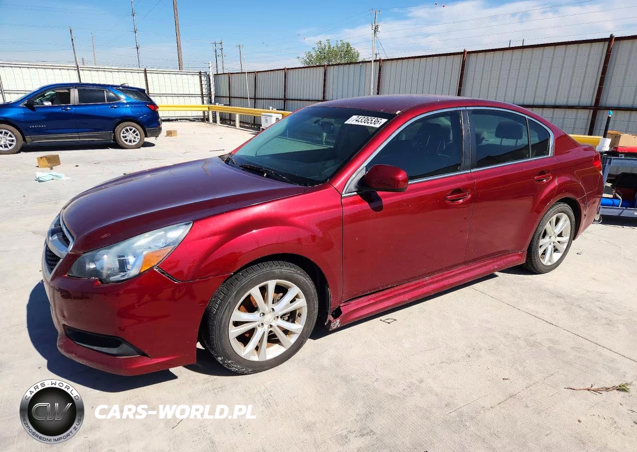 2013 Subaru Legacy 2.5I Premium VIN:4S3BMCC6XD3002566 - 1