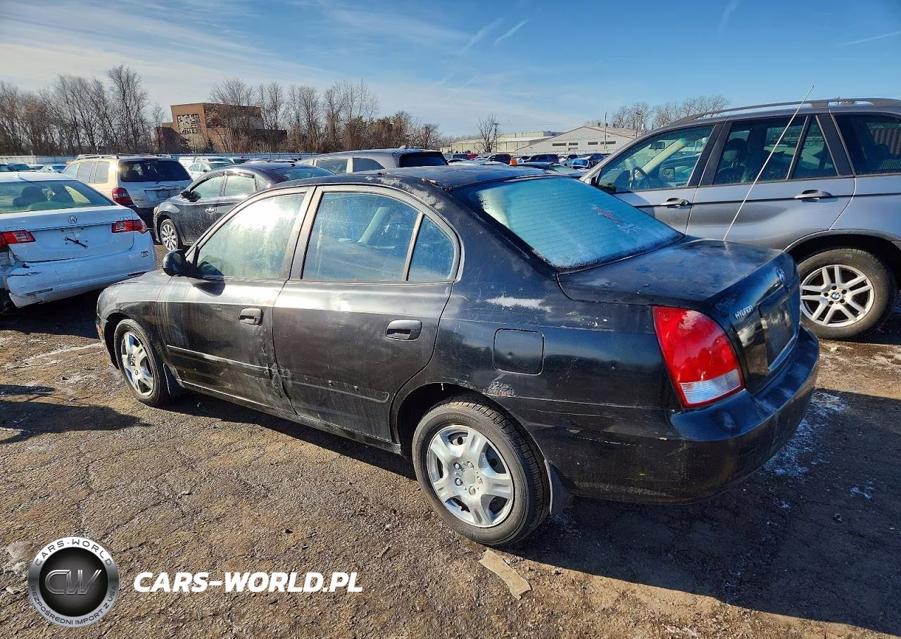 2003 Hyundai Elantra Gls VIN:KMHDN45D53U531094 - 2