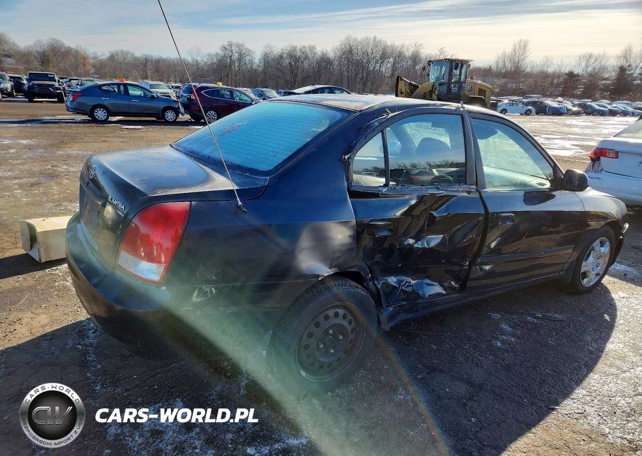2003 Hyundai Elantra Gls VIN:KMHDN45D53U531094 - 3