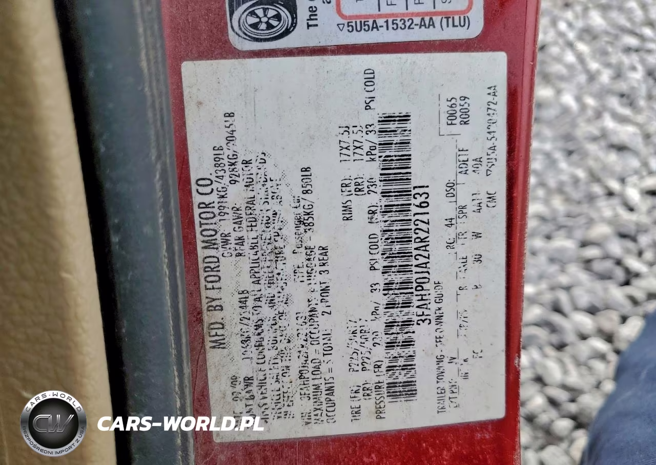 2010 Ford Fusion Sel VIN:3FAHP0JA2AR221631 - 12