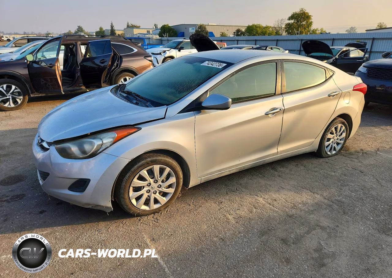 2011 Hyundai Elantra Gls VIN:5NPDH4AEXBH046369 - 1