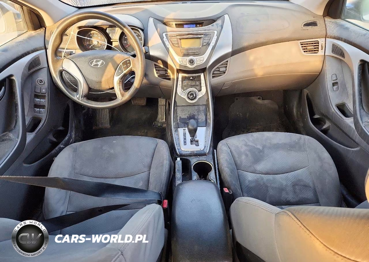 2011 Hyundai Elantra Gls VIN:5NPDH4AEXBH046369 - 8