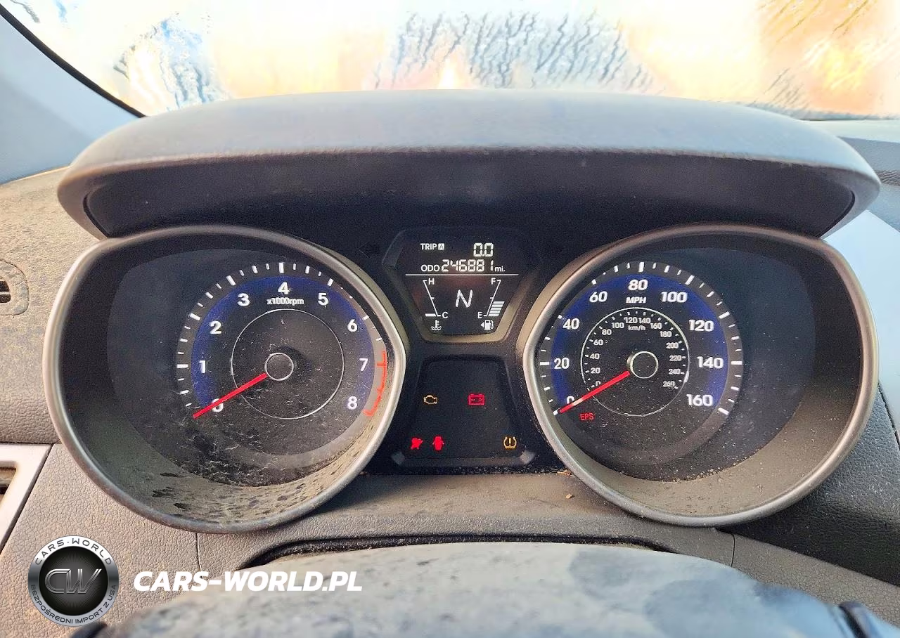 2011 Hyundai Elantra Gls VIN:5NPDH4AEXBH046369 - 9
