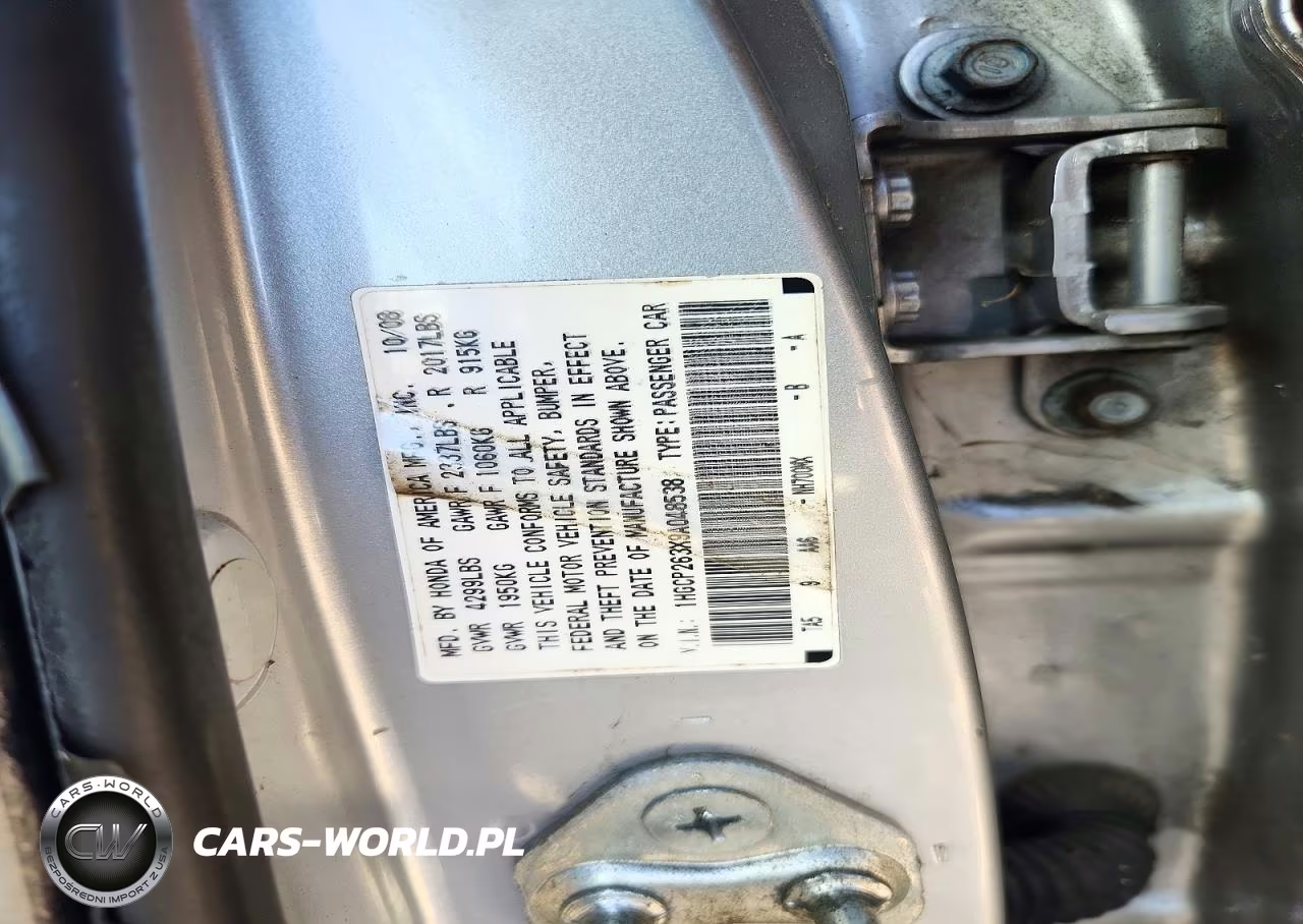 2009 Honda Accord Lx VIN:1HGCP263X9A048538 - 12