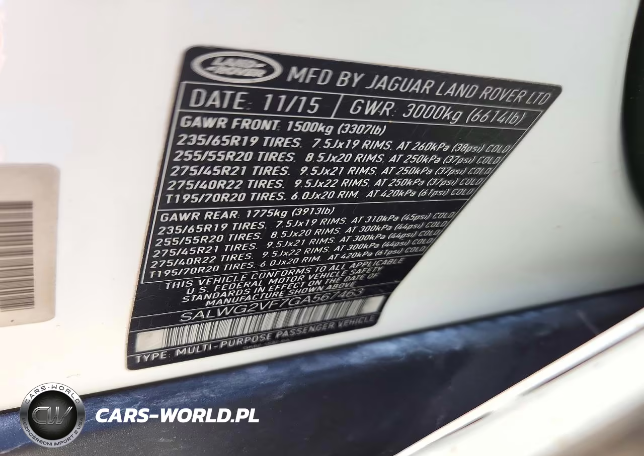 2016 Land Rover Range Rover Sport Se VIN:SALWG2VF7GA567463 - 13
