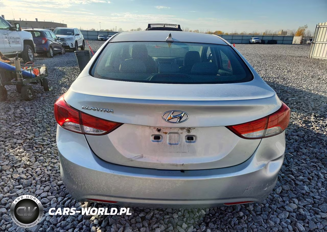 2012 Hyundai Elantra Gls VIN:KMHDH4AE2CU209468 - 6
