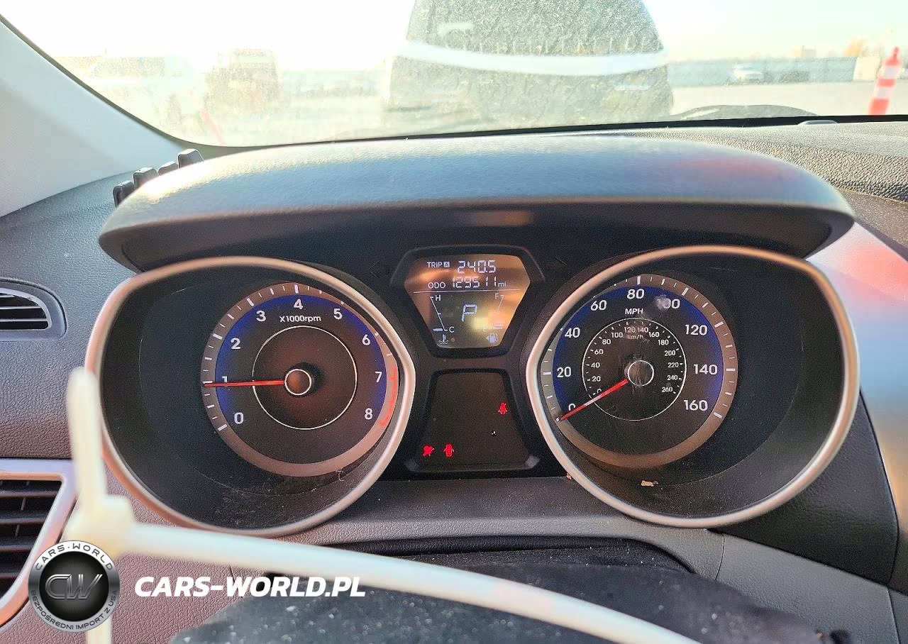 2012 Hyundai Elantra Gls VIN:KMHDH4AE2CU209468 - 9