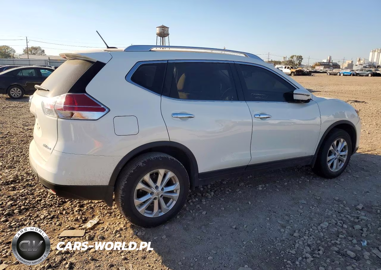 2016 Nissan Rogue Sv VIN:JN8AT2MV5GW152641 - 3