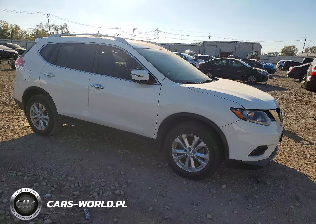 2016 Nissan Rogue Sv VIN:JN8AT2MV5GW152641 - 4