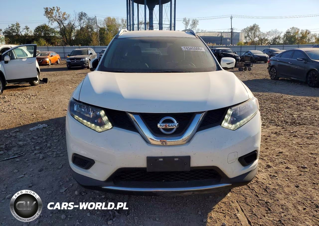 2016 Nissan Rogue Sv VIN:JN8AT2MV5GW152641 - 5
