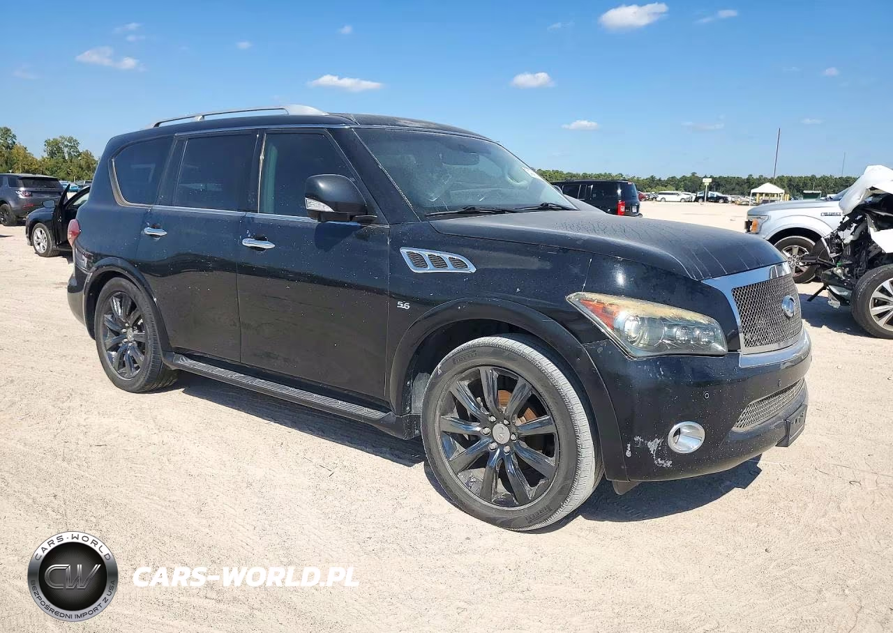 2014 Infiniti Qx80 Base VIN:JN8AZ2NF8E9553005 - 4